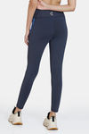 Zelocity High Rise Quick Dry Leggings - India Ink — thumbnail 3